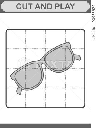 Cut and play with Glasses 90973920
