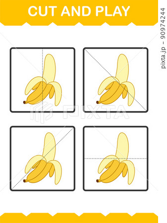 Cut and play with Banana 90974244
