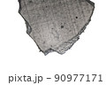 fragment of hybrid ceramic used in dentistry, macro photo using a microscope 90977171