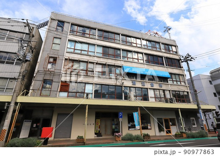 福島　福島市　昭和レトロなビル群 90977863