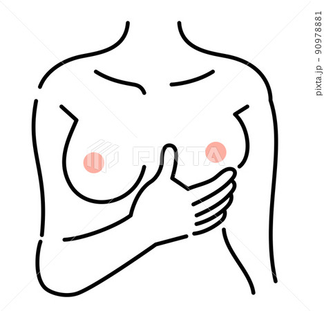 乳がんのセルフチェック 乳がんのセルフチェック 90978881