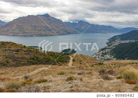 【クイーンズタウン】クイーンズタウンヒルサミットからの景色 90980482