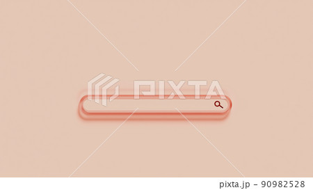 3D Rendering Icon Glass Search Bar 3D Illustration Background 3D Rendering Icon Glass Search Bar 3D Illustration Background 90982528