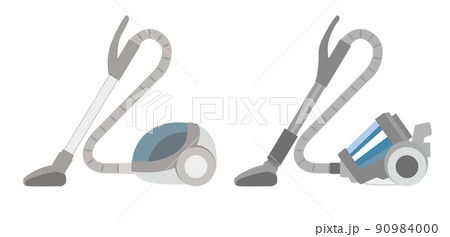 家庭用掃除機のイラストのイラスト素材