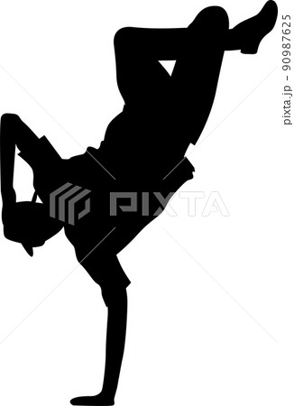 ダンスシルエット2 90987625