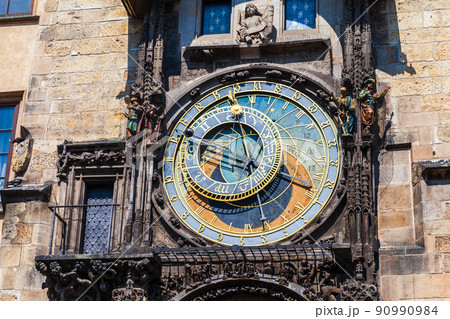The Prague Astronomical Clock, or Prague Orloj 90990984