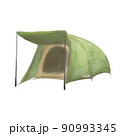 ドーム型テントのイラスト 90993345
