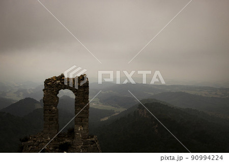 Ruined Queralt castle 90994224