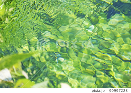 新緑・清流・エコイメージ（大山） 90997228