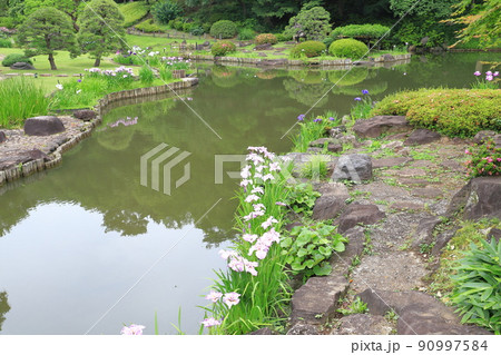 肥後細川庭園　東京都文京区 90997584