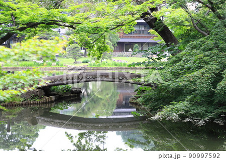 肥後細川庭園　東京都文京区 90997592