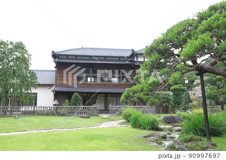 肥後細川庭園　松聲閣（しょうせいかく）東京都文京区 90997697