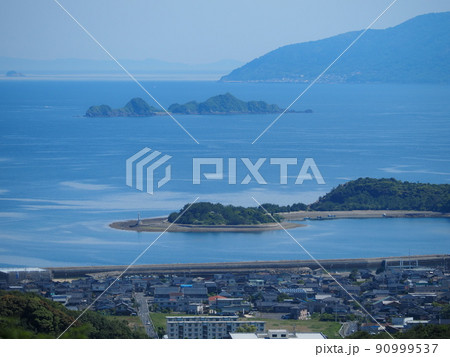 五月晴「象鼻ケ岬」を展望する(山口県光市)④ 五月晴「象鼻ケ岬」を展望する(山口県光市)④ 90999537