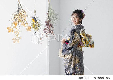 振袖　成人式　 91000165