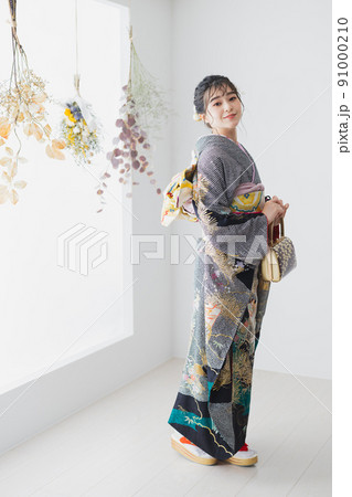 振袖　成人式　男性　女性　紋付袴 91000210