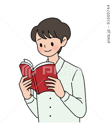 読書をする男性 91000744