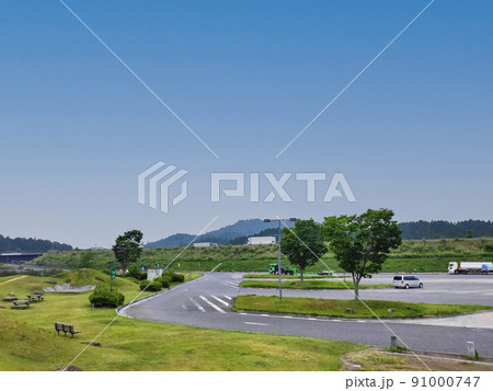 名神高速・甲南PAから見える車道 91000747