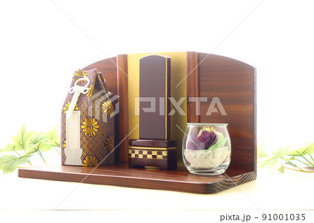 手元供養用のステージ型祭壇 自宅での供養のイメージ5 手元供養用のステージ型祭壇 自宅での供養のイメージ5 91001035