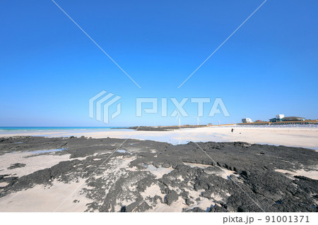 済州島 ビーチ 海水浴場 91001371