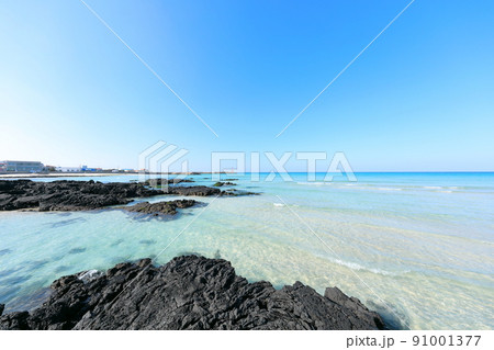 済州島 ビーチ 海水浴場 91001377