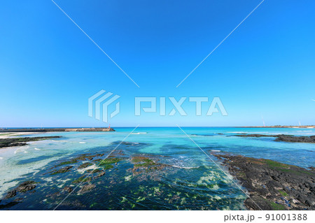 済州島 ビーチ 海水浴場 91001388