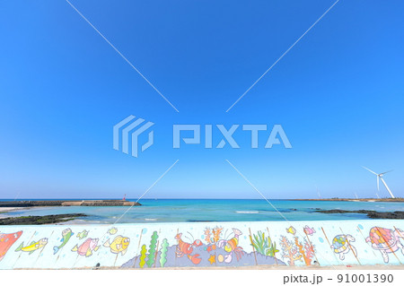 済州島 ビーチ 海水浴場 91001390