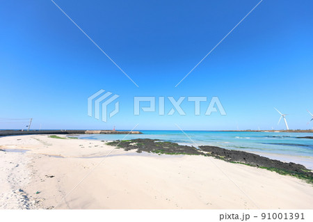 済州島 ビーチ 海水浴場 91001391