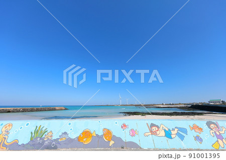 済州島 ビーチ 海水浴場 91001395