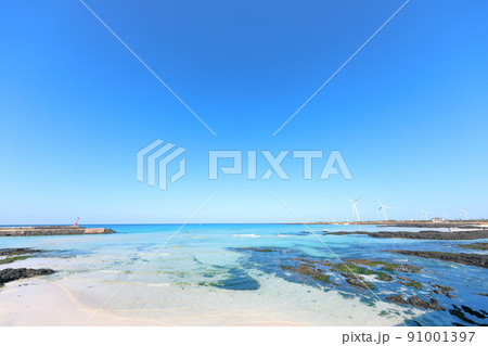 済州島 ビーチ 海水浴場 91001397