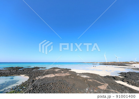 済州島 ビーチ 海水浴場 91001400