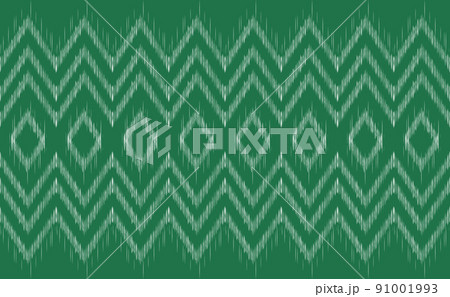 Ethnic pattern vector, Geometric diagonal fabric background, Embroidery fashion antique texture illustration 91001993
