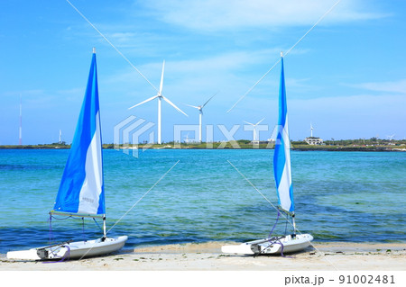 済州島 ビーチ 海水浴場 91002481