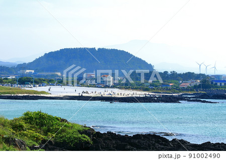 済州島 ビーチ 海水浴場 91002490