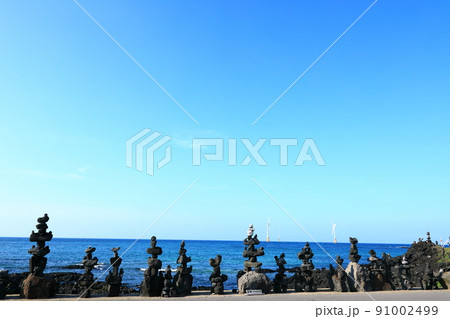 済州島 ビーチ 海水浴場 91002499