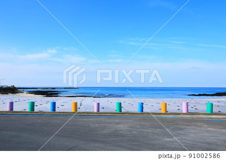 済州島 ビーチ 海水浴場 91002586