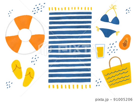 夏 季節 イラスト 91005206