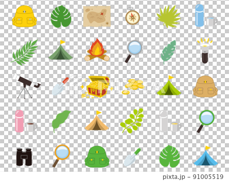 Exploration, adventure, outdoor, camping items 91005519