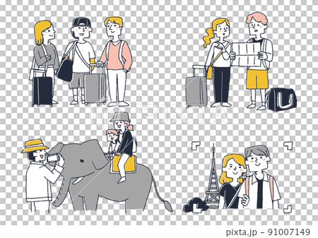 複数人で行く楽しい旅の思い出2 91007149