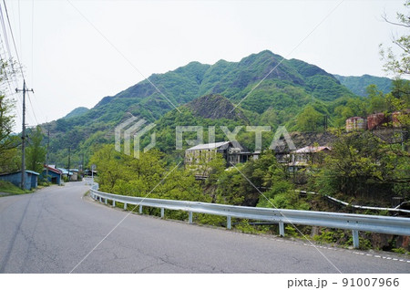 足尾銅山・足尾精錬所跡と銅山【栃木県日光市足尾町】 足尾銅山・足尾精錬所跡と銅山【栃木県日光市足尾町】 91007966