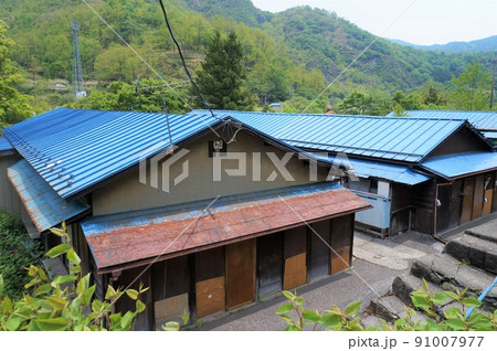 足尾銅山社宅跡　足尾町南橋地区【栃木県日光市】 91007977