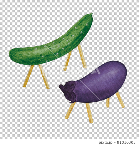 Obon decoration illustration 91010303