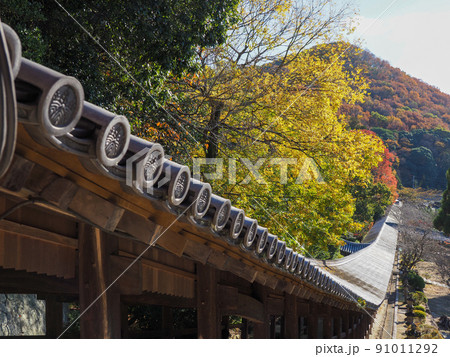 桃太郎の聖地! 長い回廊が美しい吉備津神社 桃太郎の聖地! 長い回廊が美しい吉備津神社 91011292