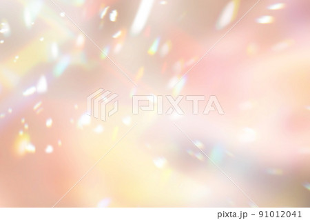 背景 テクスチャ オーロラ セロファン 虹 クリスタル スペクトル サテン シルク 91012041