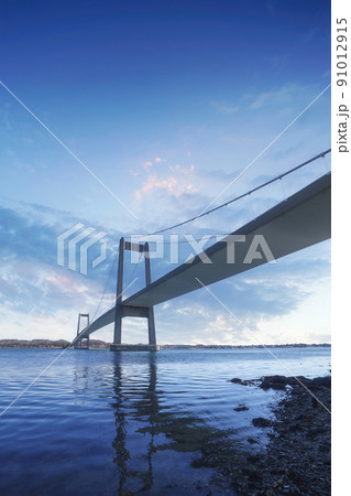 Lillebaelt bridge in Denmark standing tall 91012915