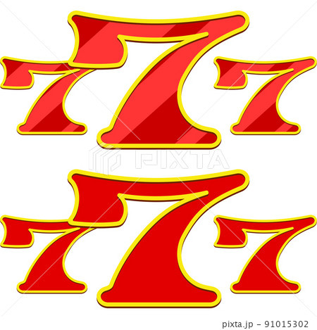 スリーセブンのイラスト 91015302