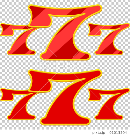 Illustration of Three Seven 91015304