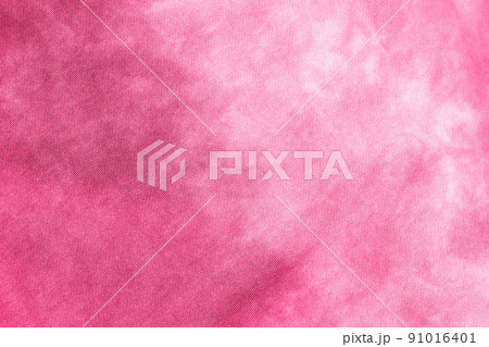 Abstract pink tie dye fabric cloth boho pattern texture Abstract pink tie dye fabric cloth boho pattern texture 91016401