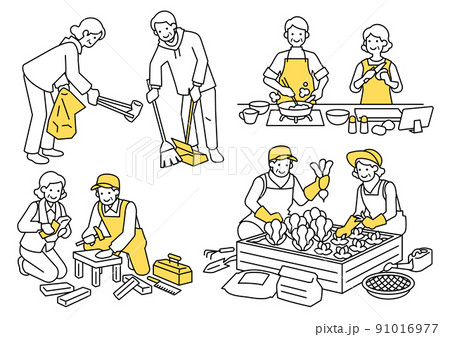 シニア趣味 91016977