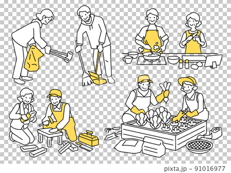 シニア趣味 91016977