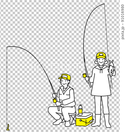 シニア趣味釣り 91016980